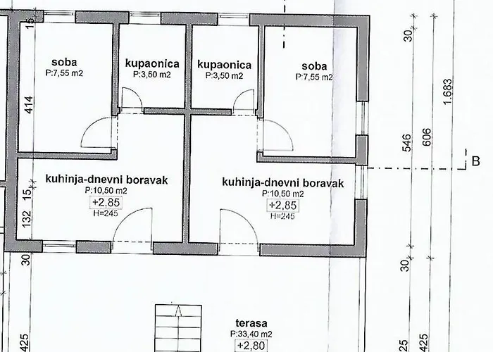 Apartman Giulitta アパート *